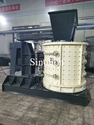 качество  Limestone pebble stone rock vertical combination crusher factory price Фабрика