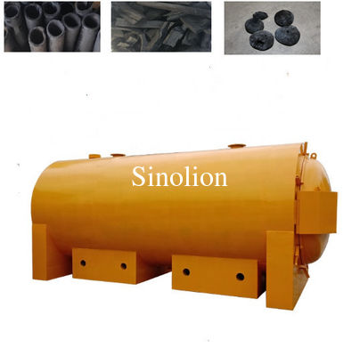 качество  Factory smoke purification system bamboo coconut shell charcoal horizontal airflow carbonization furnace factory price Фабрика