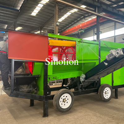 MTS1230 Чжэнчжоу Sinolion Мобильные поверхностные грунтовые барабанные экраны портативные песочные экраны розничная торговля