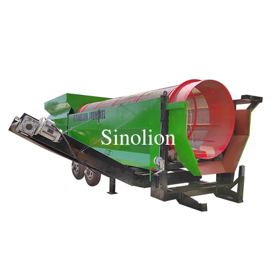 220v/380v/415v/440v Напряженная земляная ситовая машина для мобильного оборудования для фильтрации песчаных барабанов