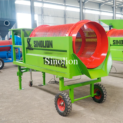 220v / 380v / 440v напряжение мобильная компостная барабанная машина для отделения песка