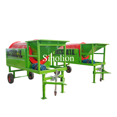 650 кг Мобильный портативный экран Econo Topsoil Screener и продажа с напряжением 220v / 380v / 415v