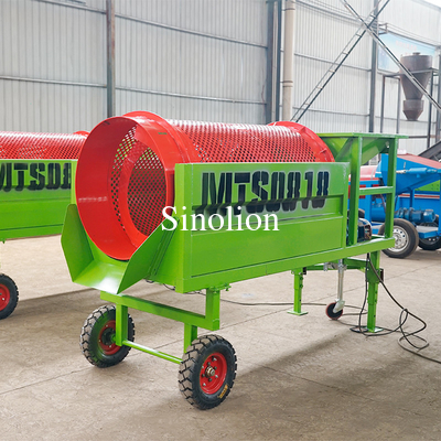 650 кг Мобильный портативный экран Econo Topsoil Screener и продажа с напряжением 220v / 380v / 415v