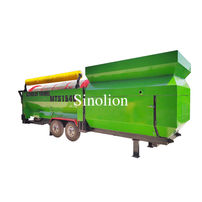 Круговая конструкция поверхностного экрана почвы от Zhengzhou Sinolion Mobile Sand Screening Equipment